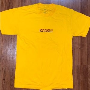 Yellow vans shirt